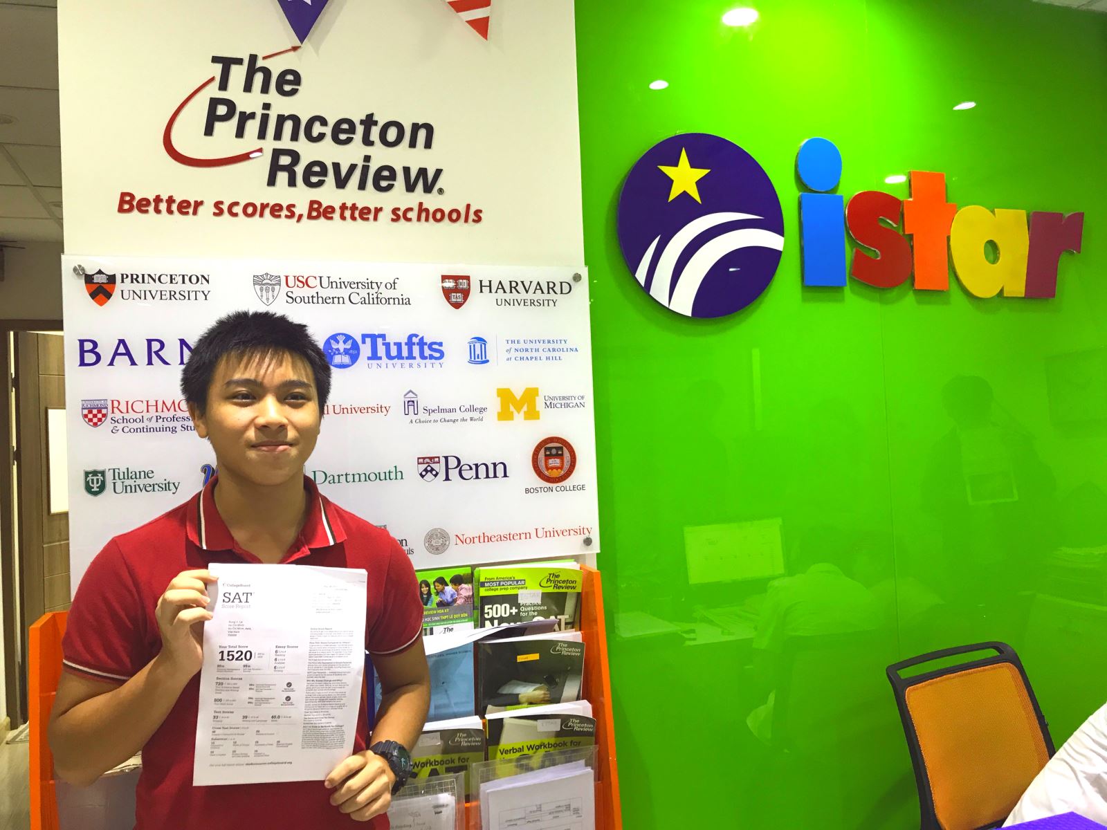 Việt Hùng đã xuất sắc ẵm trọn 800 điểm phần thi Toán trong kì thi SAT
